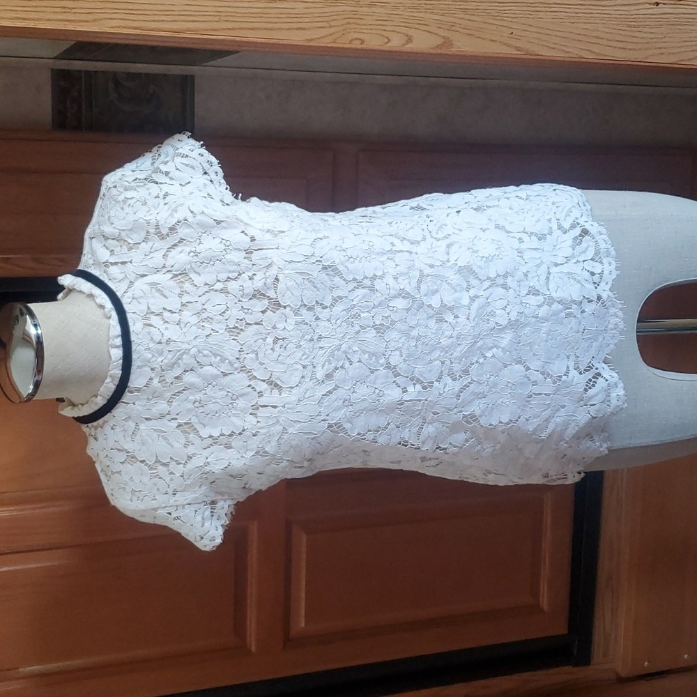 WHBM Lace top